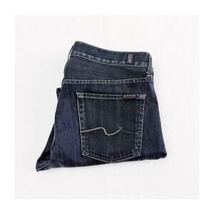 7 For All Mankind Standard Men's Dark Wash Denim Jeans SZ33